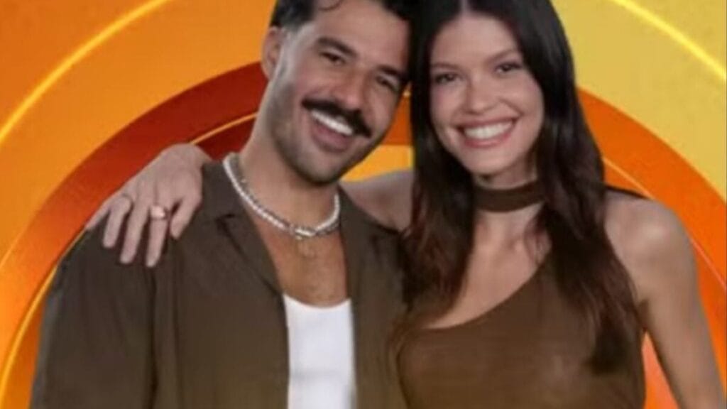 Atriz Vitória Strada e amigo Mateus formam 1ª dupla confirmada no BBB