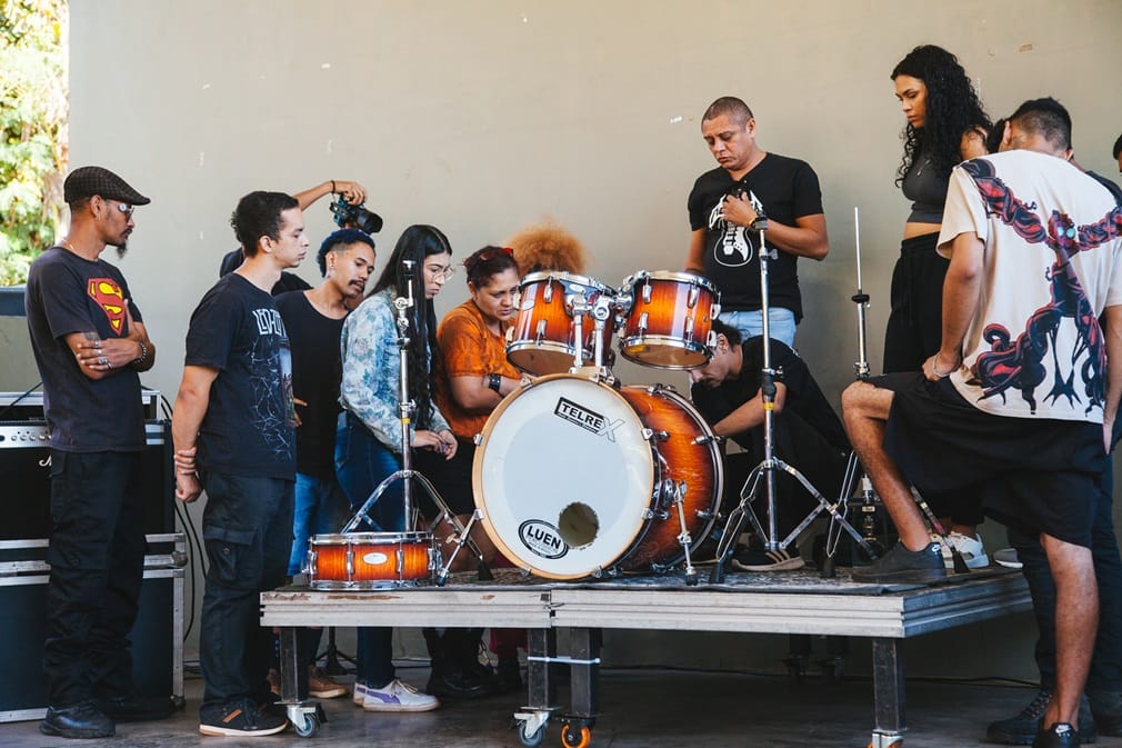 Com apoio do GDF, projeto Virada de Palco oferece curso técnico gratuito para formação de roadies