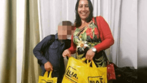 Oscelina Moura Neves de Oliveira foi baleada no último dia 16 de janeiro (Foto: Reprodução)