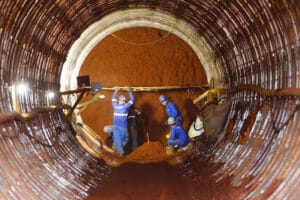 Escavação de trecho final do Drenar DF conta com duas frentes de trabalho