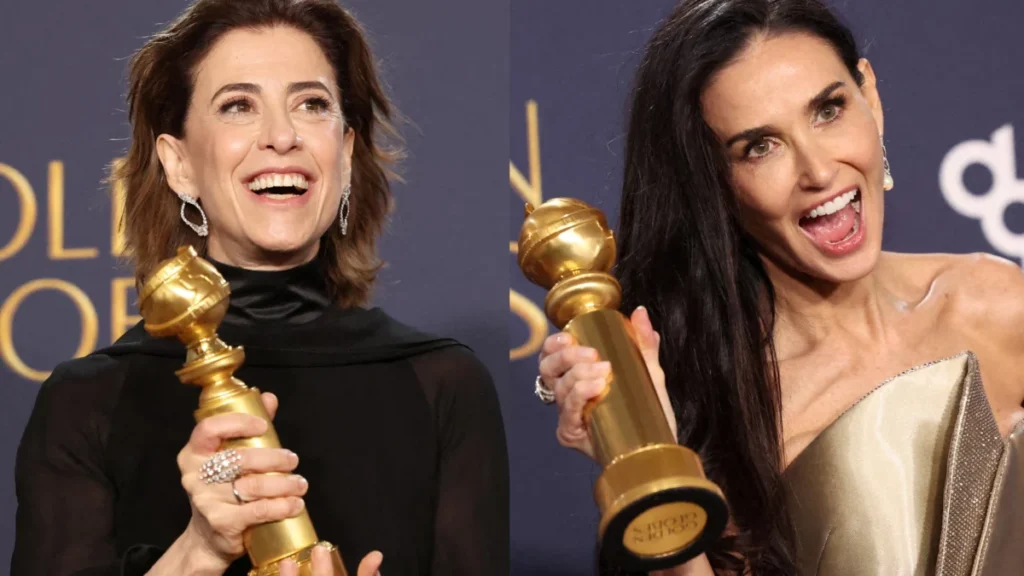 Fernanda Torres e Demi Moore são favoritas ao Oscar 2025