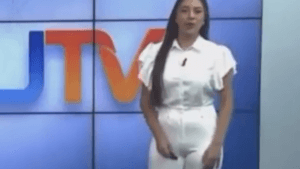 Apresentadora chama turistas de farofeiros (Foto: Reprodução)
