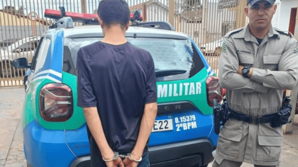 Jovem é preso por furtar refrigerante e cerveja em lava-jato de Rio Verde