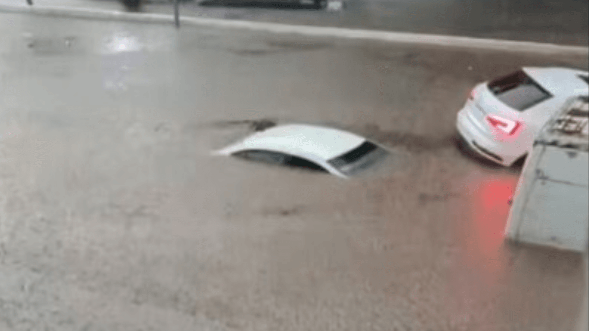 Tempestade que caiu em São Paulo no dia 24 (Foto: Reprodução)