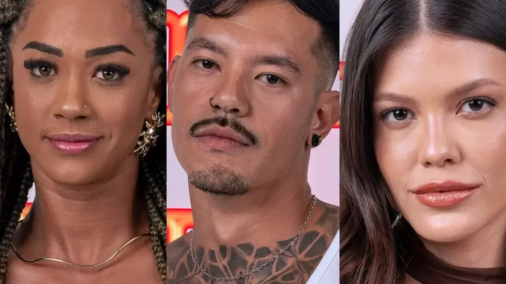 BBB 25 tem novo Paredão com Aline, Gabriel e Vitória Strada