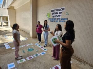 Colaboradores do HRSM participam de campanha de Identificação Segura do Paciente