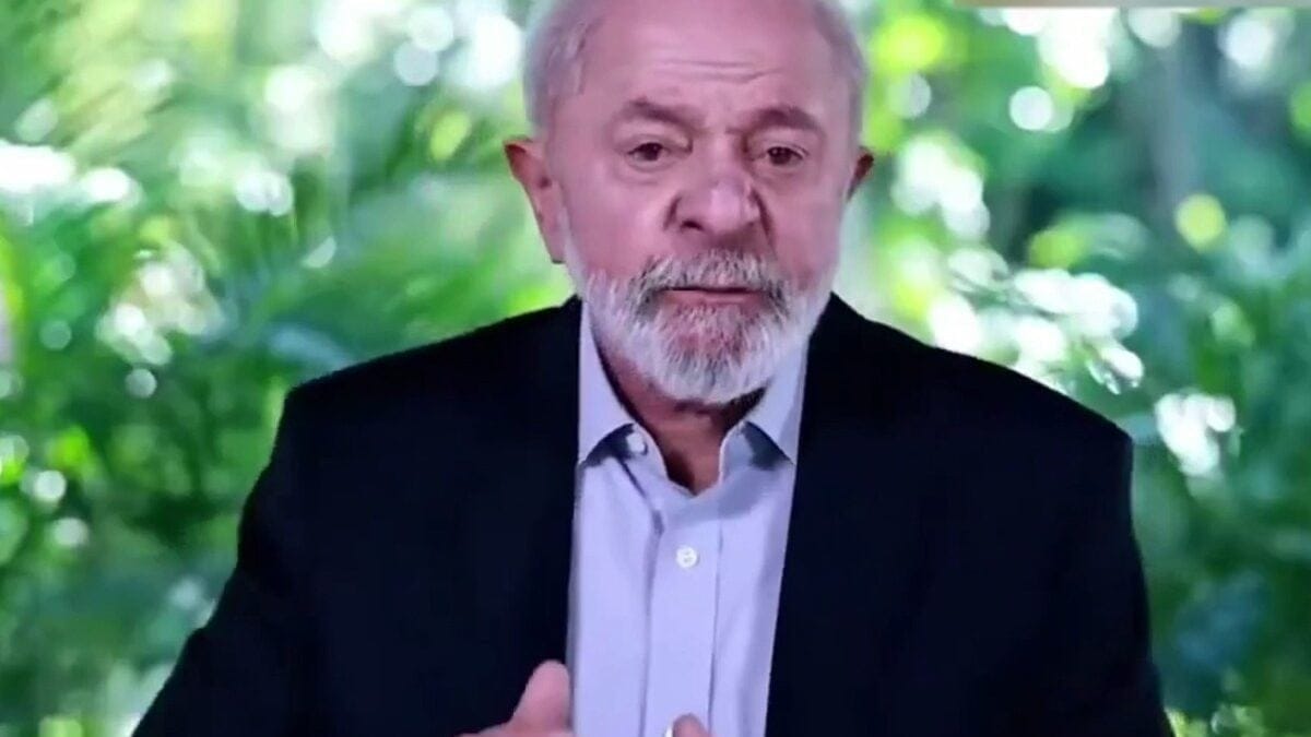Presidente Lula: declaração polêmica sobre alimentos caros (Foto: Reprodução)