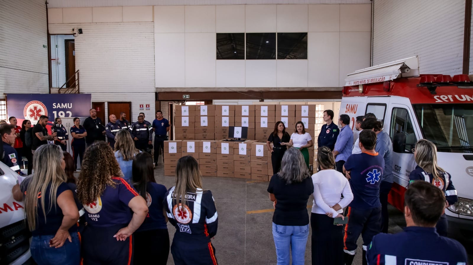 Complexo Regulador, Samu e Central de Transplantes recebem mais de 170 computadores