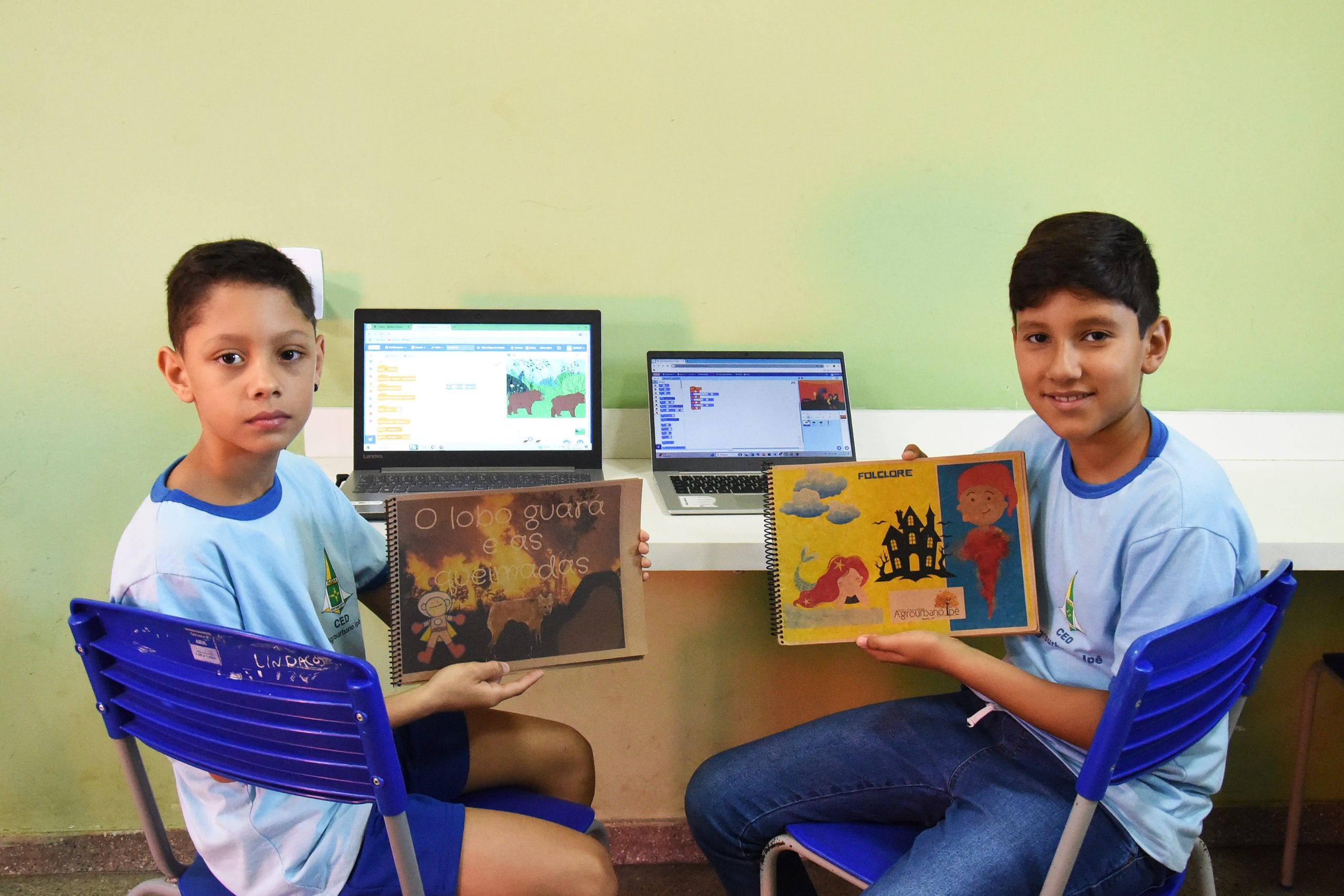 Estudantes do Riacho Fundo II aprendem programação de forma divertida