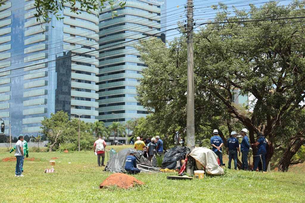 GDF dá continuidade à ação de acolhimento para população em situação de rua no Plano Piloto