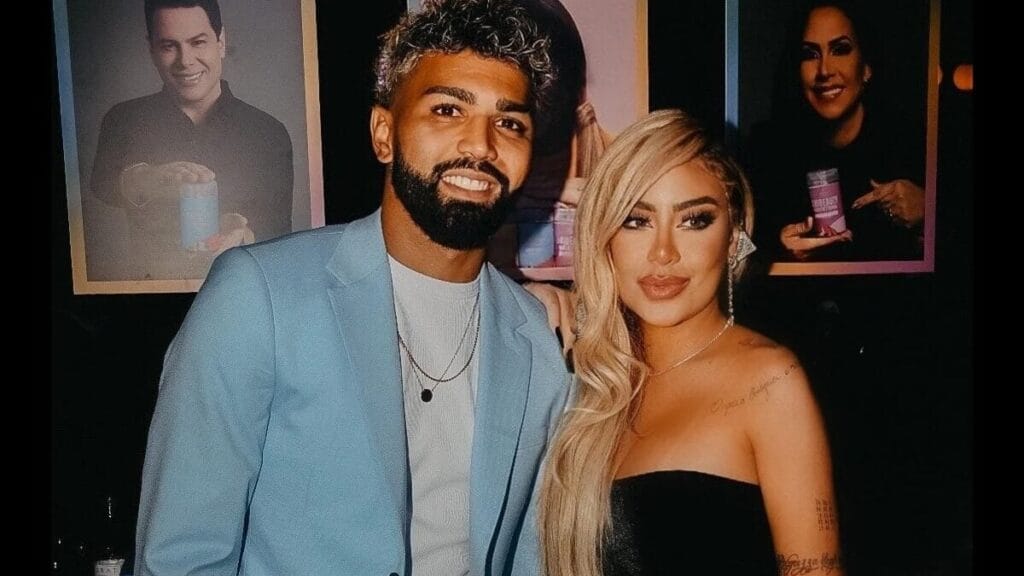 Gabigol fotos românticas com Rafaella Santos após reatar namoro