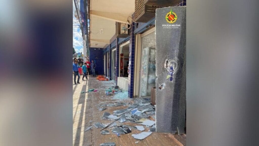 Homem em surto destrói pet shop após morte de cadela no Distrito Federal