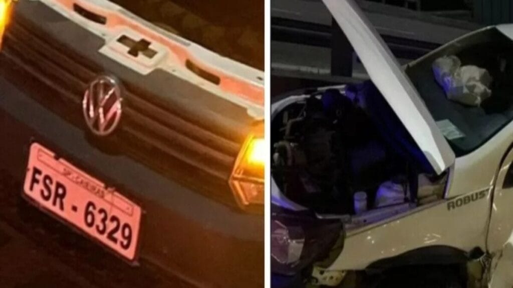 Idoso é preso levando drogas em carro com placa de papel