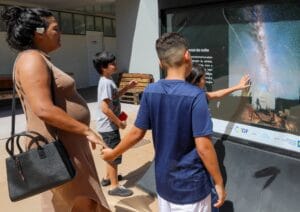 Projeto Viagem na Via Láctea proporciona experiência imersiva e gratuita no Planetário de Brasília
