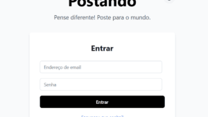 Rede social Poosting (Foto: Reprodução)