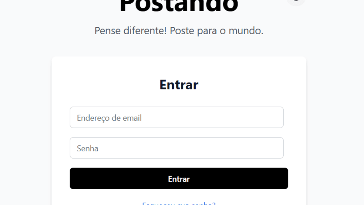 Rede social Poosting (Foto: Reprodução)