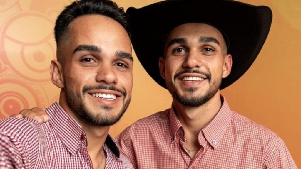 gêmeos goianos brigam por causa de chapéu