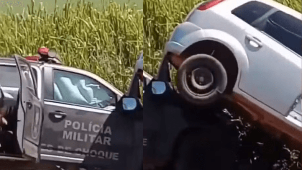 Casal morre e quatro PMs ficam feridos após acidente envolvendo viatura na BR-364, em Jataí