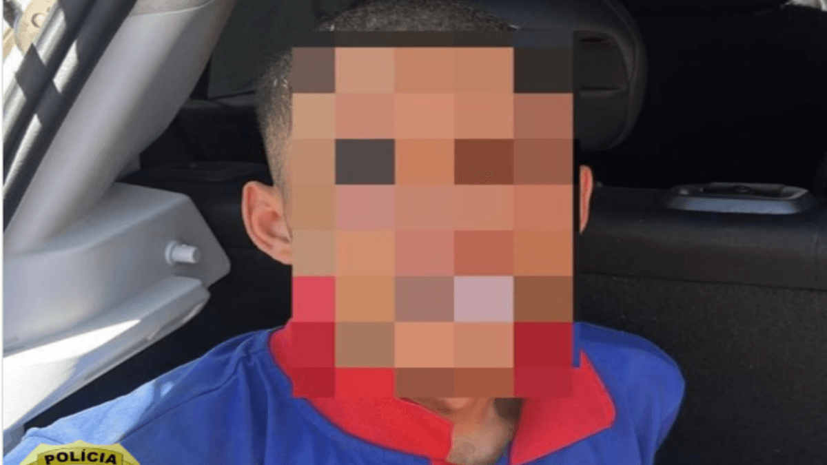 Homem é preso em flagrante por agredir namorada e tentar fugir da polícia em Itaberaí (Foto: Divulgação)
