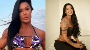 Fãs de Gracyanne invadem perfil de namorada de Belo após reencontro de Belo e ex-mulher no Domingão