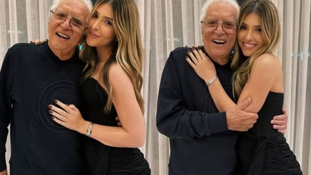 Filha de Carlos Alberto de Nóbrega confundida com namorada do pai