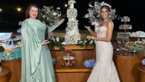 Casamento do sertanejo com a miss Calita Franciele grávida?; web levanta teoria após foto de esposa de Amado Batista
