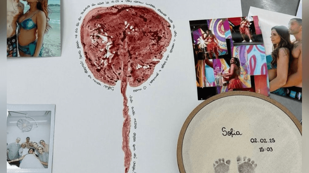 Lexa publica homenagem à filha um mês após perda: “Não tem um dia que não lembre de você”