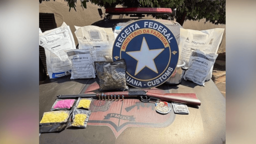 Polícia descobre estufa para cultivo de maconha e agrotóxicos proibidos em Quirinópolis