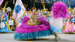 Rosas de Ouro, campeã do carnaval de SP (Foto: Instagram)