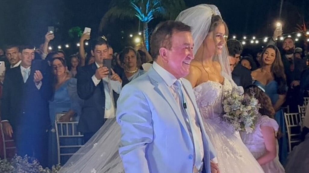 Veja fotos do casamento de Amado Batista com Calita Franciele