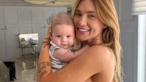 Virginia comemora engajamento durante internação do filho José Leonardo estava internado com bronquiolite gratidão