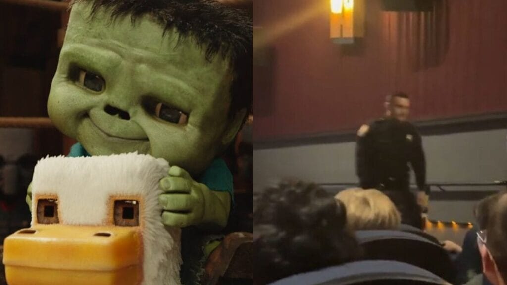 Polícia tira crianças de cinema durante Minecraft