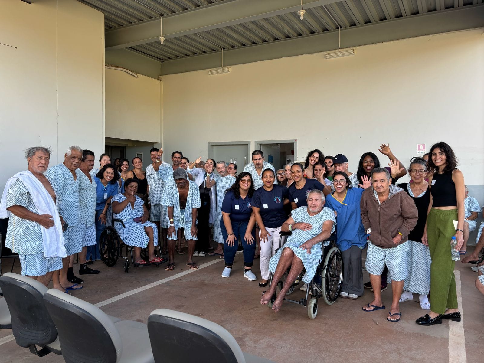 Tardezinha do HSol transforma hospital em sede de alegria e afeto