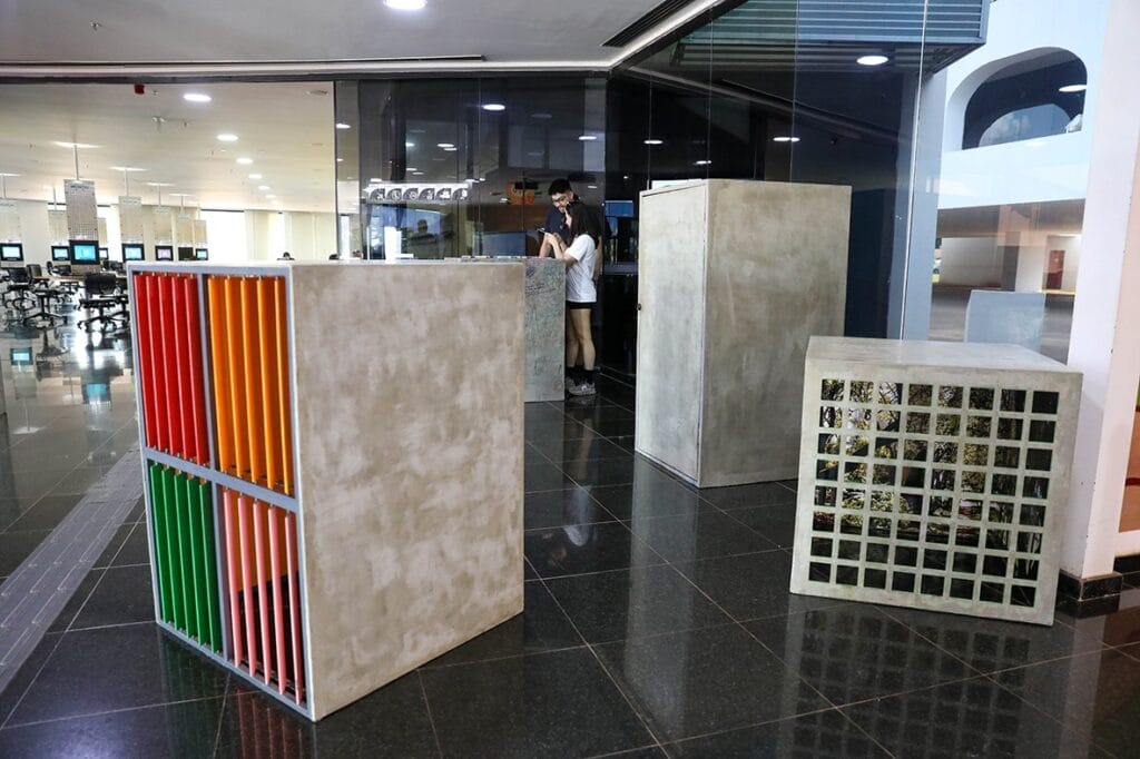 Biblioteca Nacional de Brasília recebe exposições em homenagem a capital e seus artistas