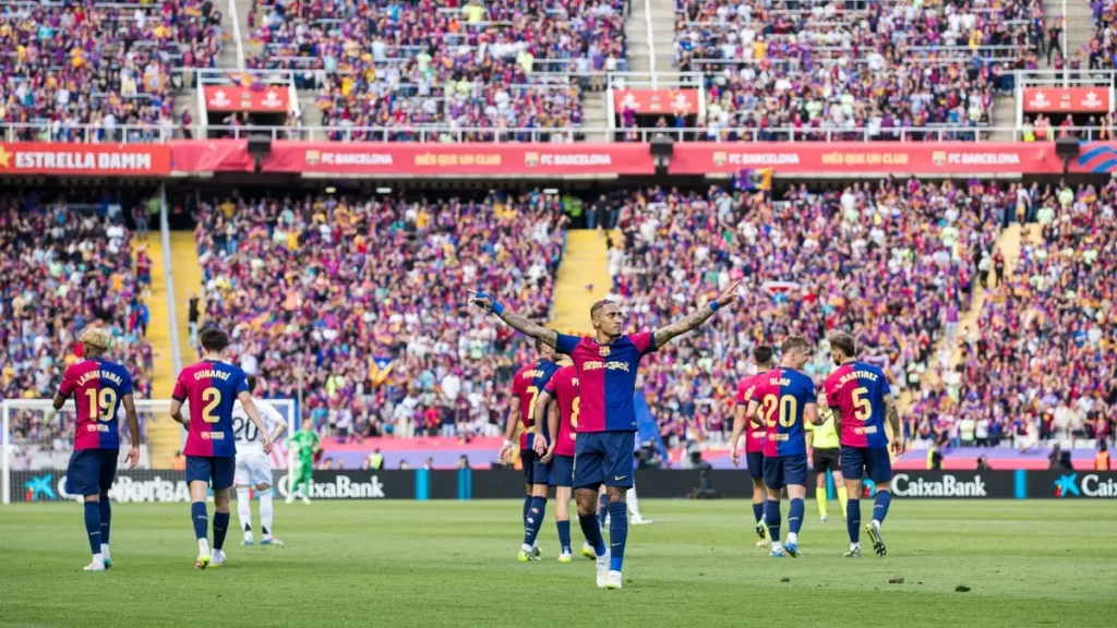 De virada, Barcelona vence clássico contra o Real Madrid e fica a dois pontos do título espanhol