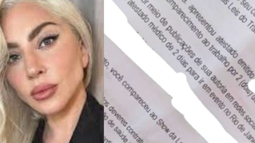Jovem é demitida por usar atestado falso para ir ao show de Lady Gaga