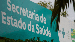 Imagem do painel da Secretaria de Estado da Saúde