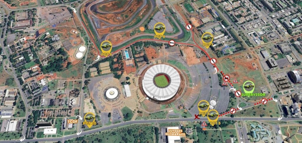 Trânsito terá alterações para jogo Aparecidense x Fluminense nesta quarta-feira (21)