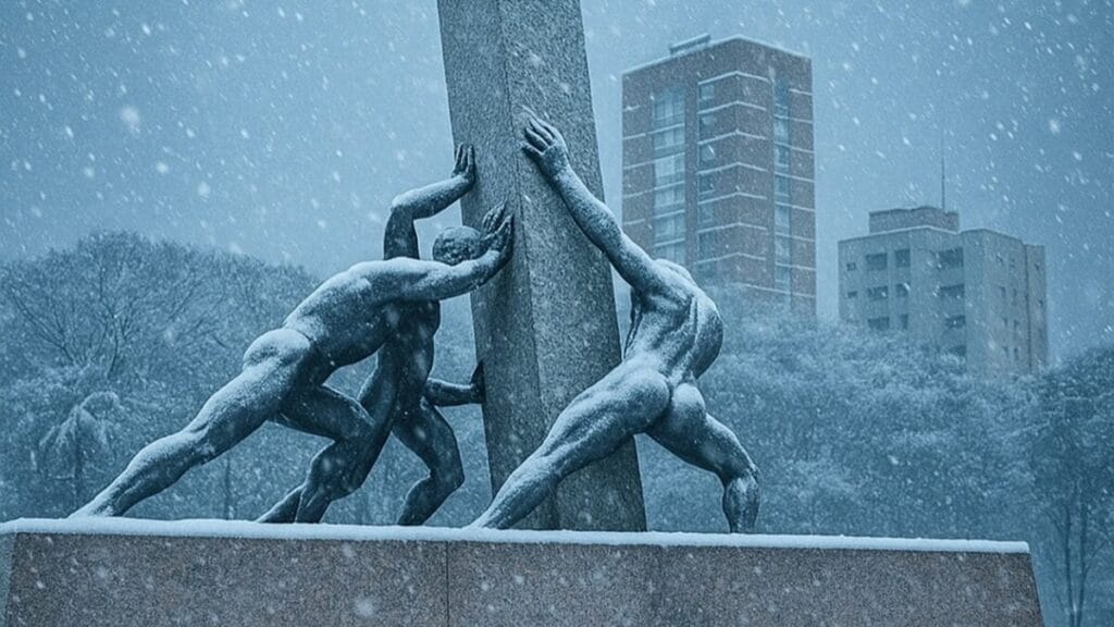 E se nevasse em Goiânia? Imagens mostram como a cidade ficaria