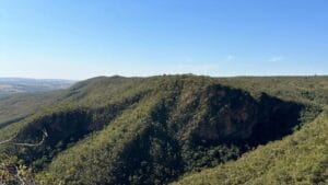 "O que é isso?" indagou Agência Espacial ao publicar imagem de satélite Serra de Caldas Novas: conheça o parque em Goiás notado pela Nasa