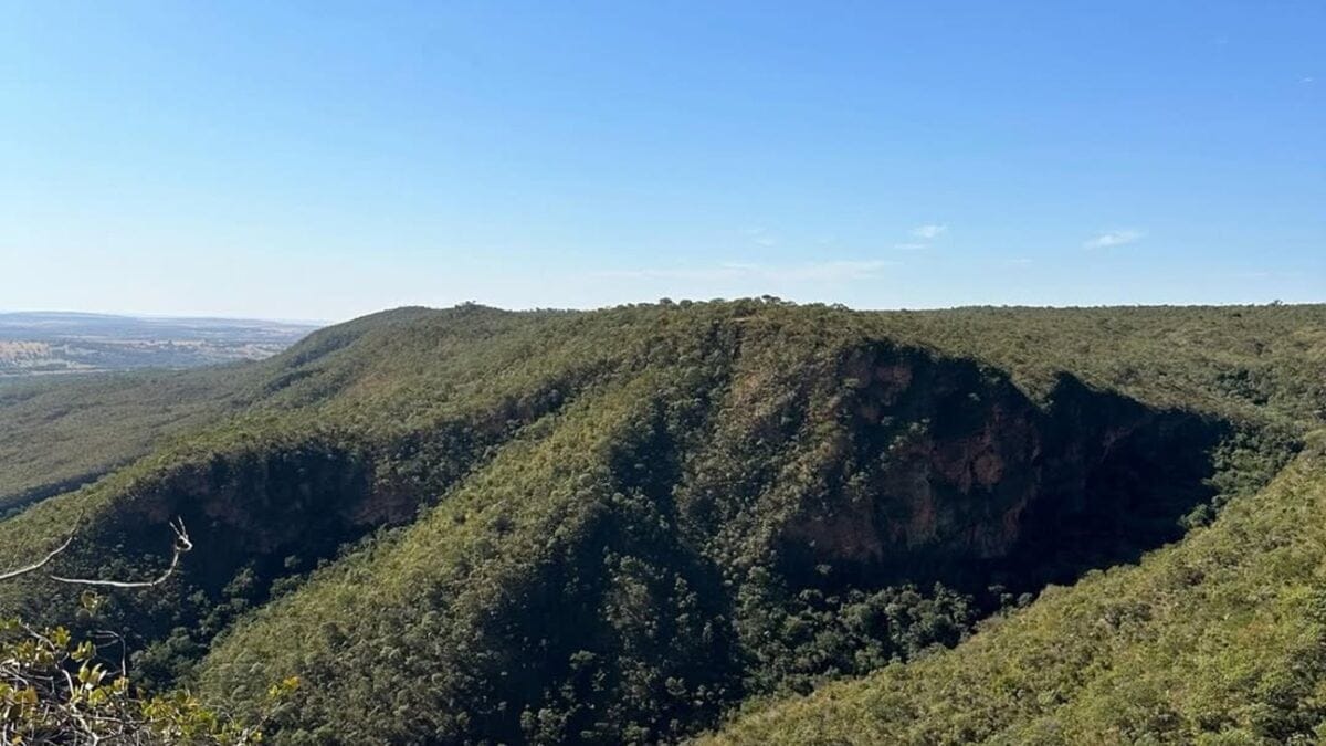 "O que é isso?" indagou Agência Espacial ao publicar imagem de satélite Serra de Caldas Novas: conheça o parque em Goiás notado pela Nasa