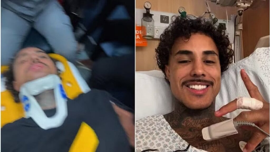 MC Livinho é internado após acidente de moto em São Paulo; estado de saúde é estável