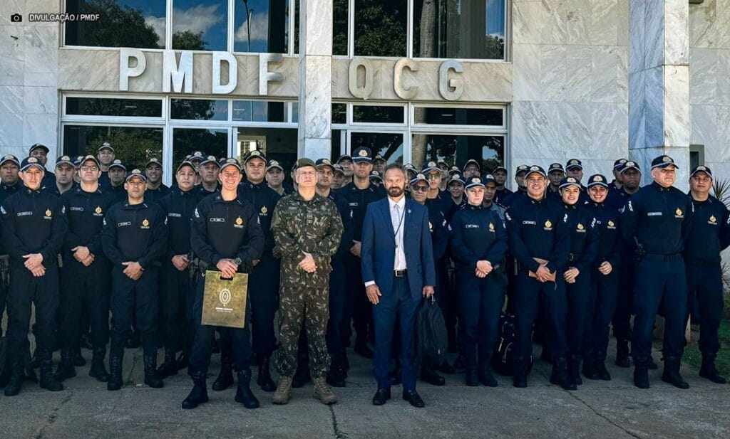 PMDF recebe palestra Mais Brasileiros pela Paz, com foco em missões da ONU
