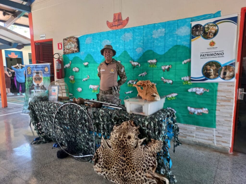 Programa Lobo Guará promove ação em escola da Fercal