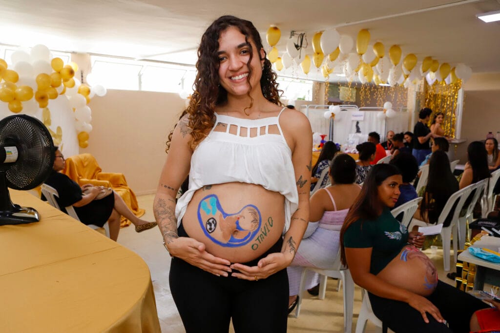 UBS 1 do Núcleo Bandeirante promove evento sobre aleitamento materno