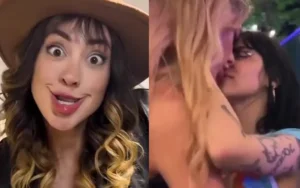 Cantora vira evangélica, rompe com o pai por ele ser gay e web resgata vídeo dela beijando mulheres; veja