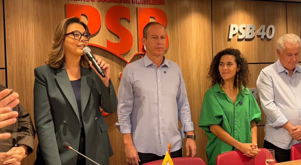 Cappelli anuncia Sofia Carvalho como vice e declara apoio a Leila do Vôlei para o Senado