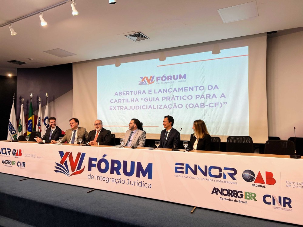 Corregedor do DF abre fórum sobre direito notarial em Brasília