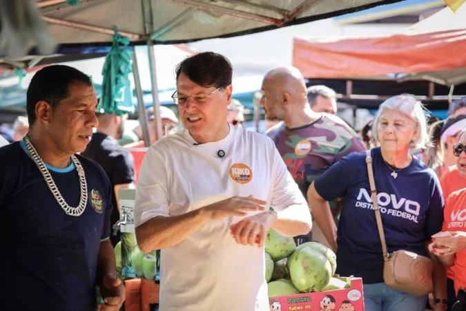 Kiko Caputo abre campanha ao GDF com agenda em quatro regiões