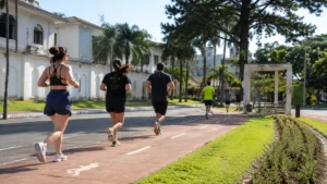 Correr em Goiânia é diferente: vídeo mostra tudo que corredora encontrou na Ricardo Paranhos